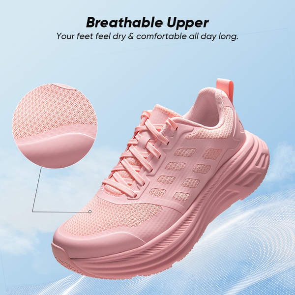[ActiveFloat] Women's Comfortable Athletic Sneakers - PINK - 3